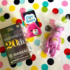 Series43 Be@rbrick 100% Care Bear Best Friend Bear